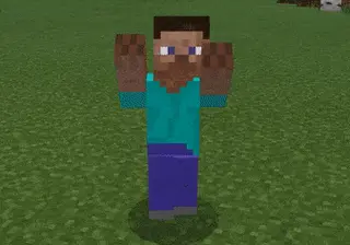 New Player Animations Mod for Minecraft Bedrock
