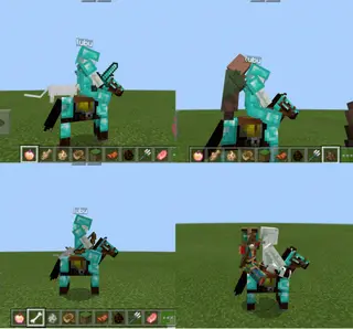 Dual Riding Mod in Minecraft Bedrock Edition 1.13