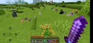 Minecraft but Plants Drop Items