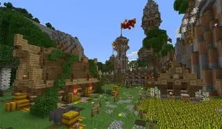 Fantasy Craft Map for Minecraft PE 1.2 / 1.5+