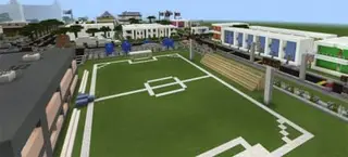 Map with UKS City: Infinity War in Minecraft PE