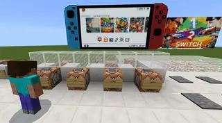 Map with Working Nintendo Switch