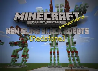 New Slime Block Robots Redstone