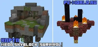Mega Skyblock Survival
