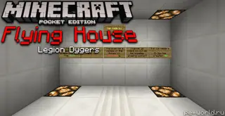 Flying House Redstone