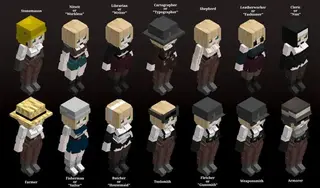 All Villagers Girls 1.21+