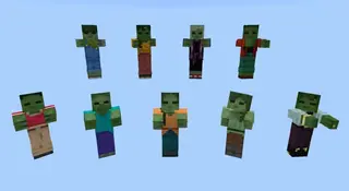 Zombie Variants Resource Pack