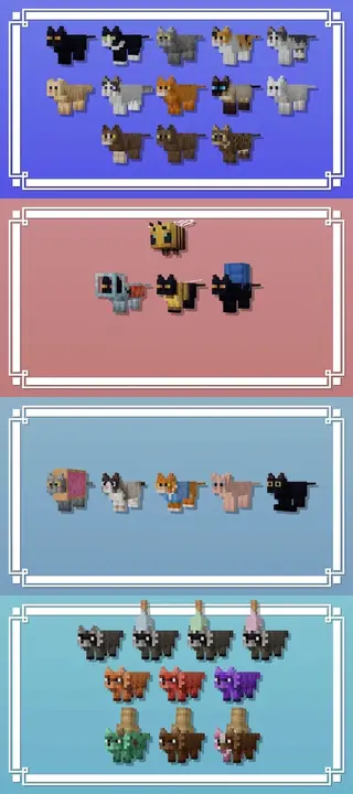 Cat, Pig, and Cow Variants