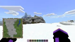 Resource Pack: Map in Left Hand 1.19; 1.20+