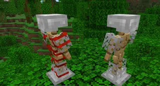 Armor Shows Only Patterns