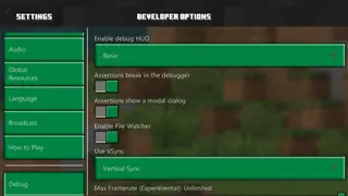 New Interface in Minecraft Bedrock Edition