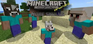 Additional Heads Textures | MINECRAFT 1.2.7 PE WIN 10
