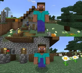 Skins: Big and Small Sizes 1.20+