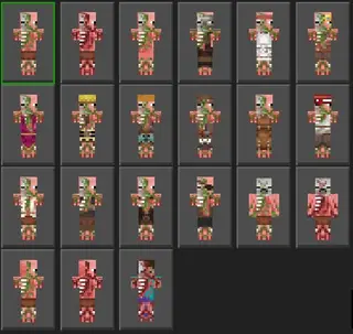 Skins: Zombie Pigs 1.20+