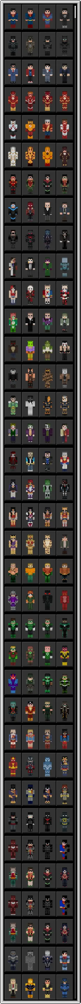 Skins: DC Universe 1.19+