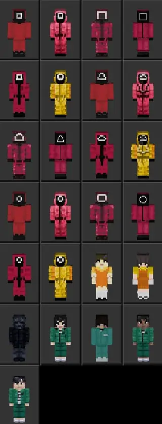 Skins: Squid Game