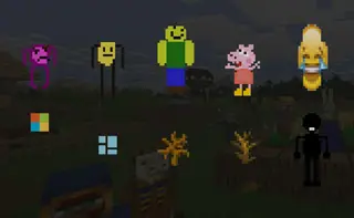 2D Skins in Minecraft Bedrock 1.13