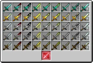 Swords with Effects for Minecraft Bedrock 1.14