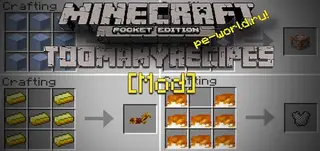 TooManyRecipes Mod
