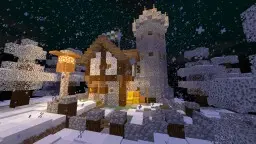 Remote Mountain Outpost