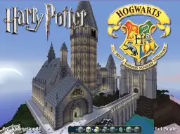 HOGWART'S SCHOOL OF WITCHCRAFT & WIZARDRY (1x1 scale)