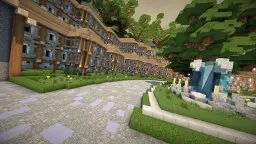 Minecraft: Hub/Lobby Spawn 100x100 [Download]