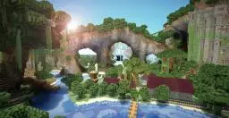 Abandoned Kingdom [ Custom Map ] With Villages, ruins, ores   Custom Terrain! 1.8.7 ready
