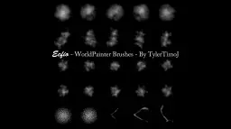 Ecfio - 25 World Painter Custom Brushes - By TylerTimoJ