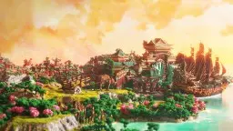 Xin Tiantang, an oriental utopia 2500x2500 [TIMELAPSE] [DOWNLOAD]