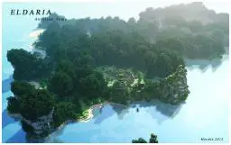 [1.4.x Ready !] Forestia Island - Custom terrain (End portal, ores, giant tress, huge caves)