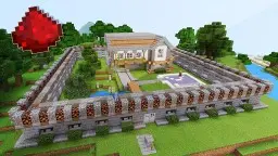BEST MCPE REDSTONE HOUSE (Pocket Edition)
