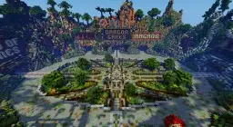 [Spawn / Hub] Rainbow Mountains (Download / 8 Portals)