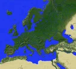 Europe By Green0live (7424 x 8064)