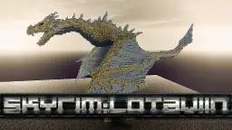 Lotaviin - Dragon from Skyrim in Minecraft