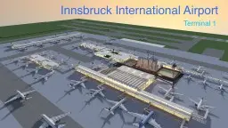 Minecraft Innsbruck International Airport Terminal 1
