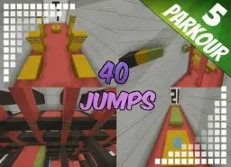40 Jumps - Parkour Map [1.8+]