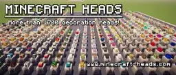 Minecraft Custom Heads (Player Heads, Custom Heads, 1700+)