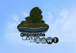 Minecraft World in a Bowl