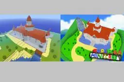 Super Mario 64 Peach's Castle