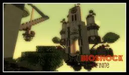 Minecraft Bioshock Infinite Map - Columbia