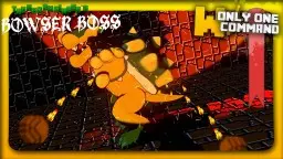 Bowser Boss with only one command block