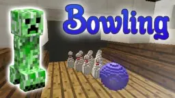 Bowling in Vanilla Minecraft
