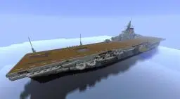 Aircraft Carrier USS Ticonderoga CV 14 (1:1)