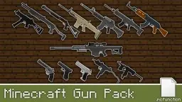 Working guns in vanilla Minecraft [1.14.4 - 1.16.2]