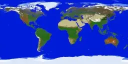 Earth Map 1:2000 Scale (1.12.2 - 1.16)