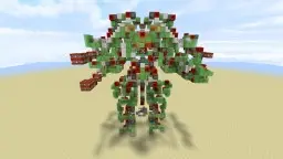 Colossus - Controllable Attack Robot [ No Command Blocks ]