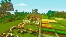 Minecraft Gronkh´s Bauernhaus 1:1 auf Gronkh´s ORIGINAL Alpha Map+ Download !!!