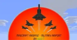 Minecraft Air Base - Military Airport (w/ epic planes n runway)