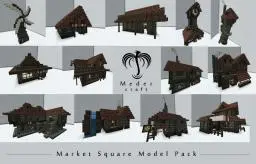 Medieval Stores Model Pack