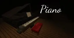 Playable Grand Piano - 4 Octaves, Pedals, Animated Keys, and Music Playing!